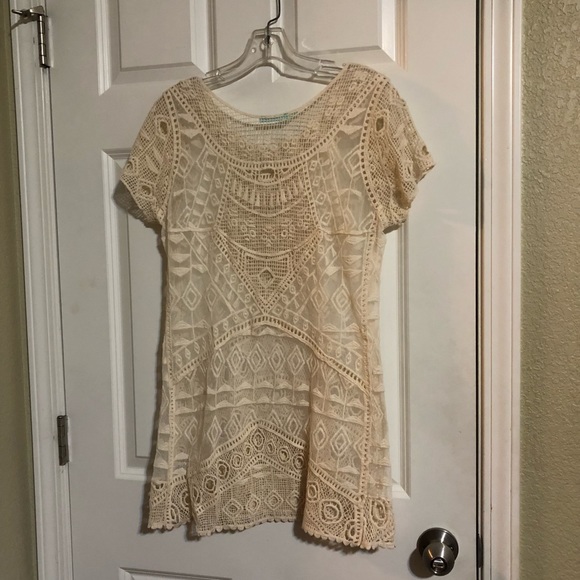 Maurices Tops - Lace Tunic Blouse